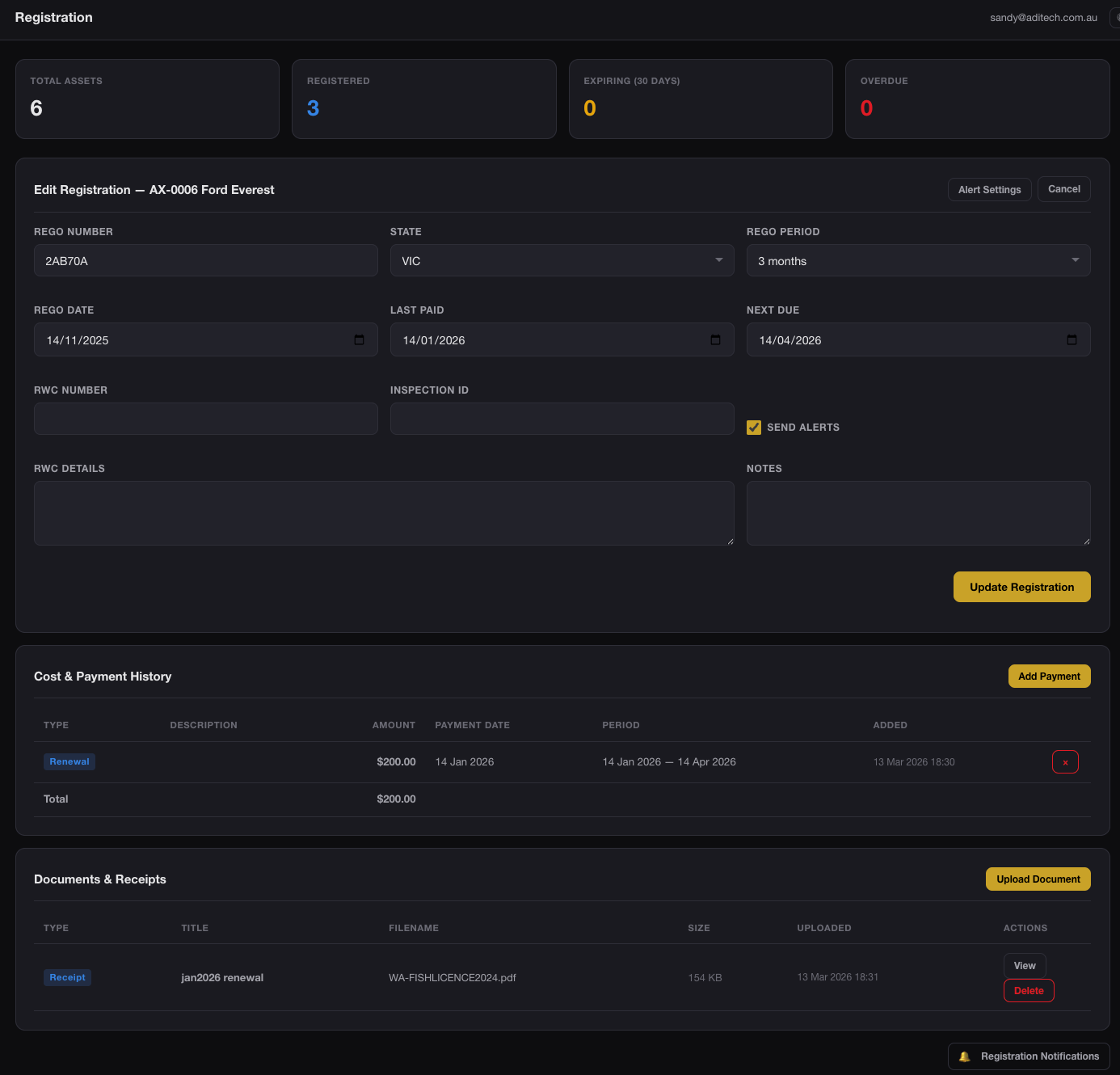 AXITRAQ Automated Tasks