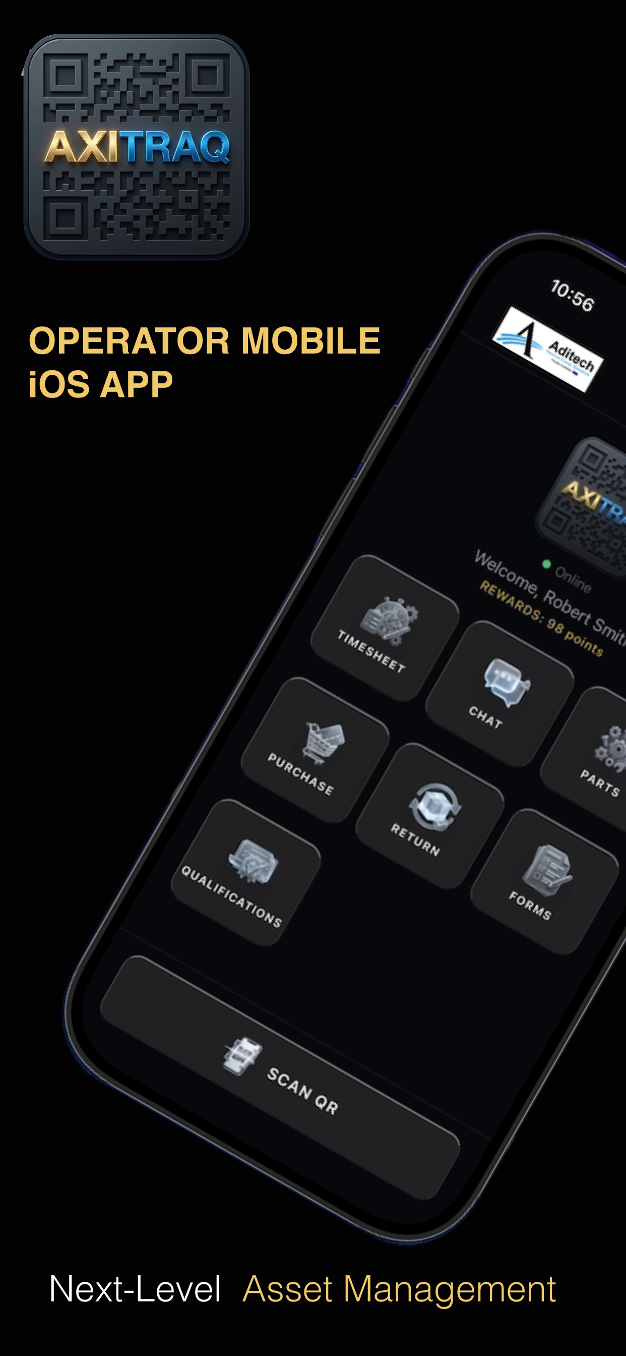 AXITRAQ iPhone Operator App